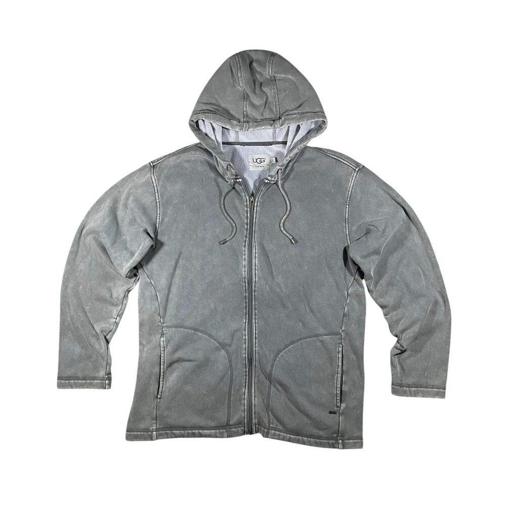 UGG for Men Sage Stonewashed Fleece Hoodie - L
